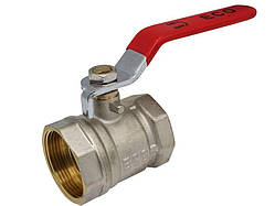 Кран кульовий 2" ВВ червона ручка ЕСО 2/16