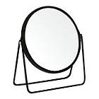 Trento Дзеркало кругле настільне двостороннє матовий чорний