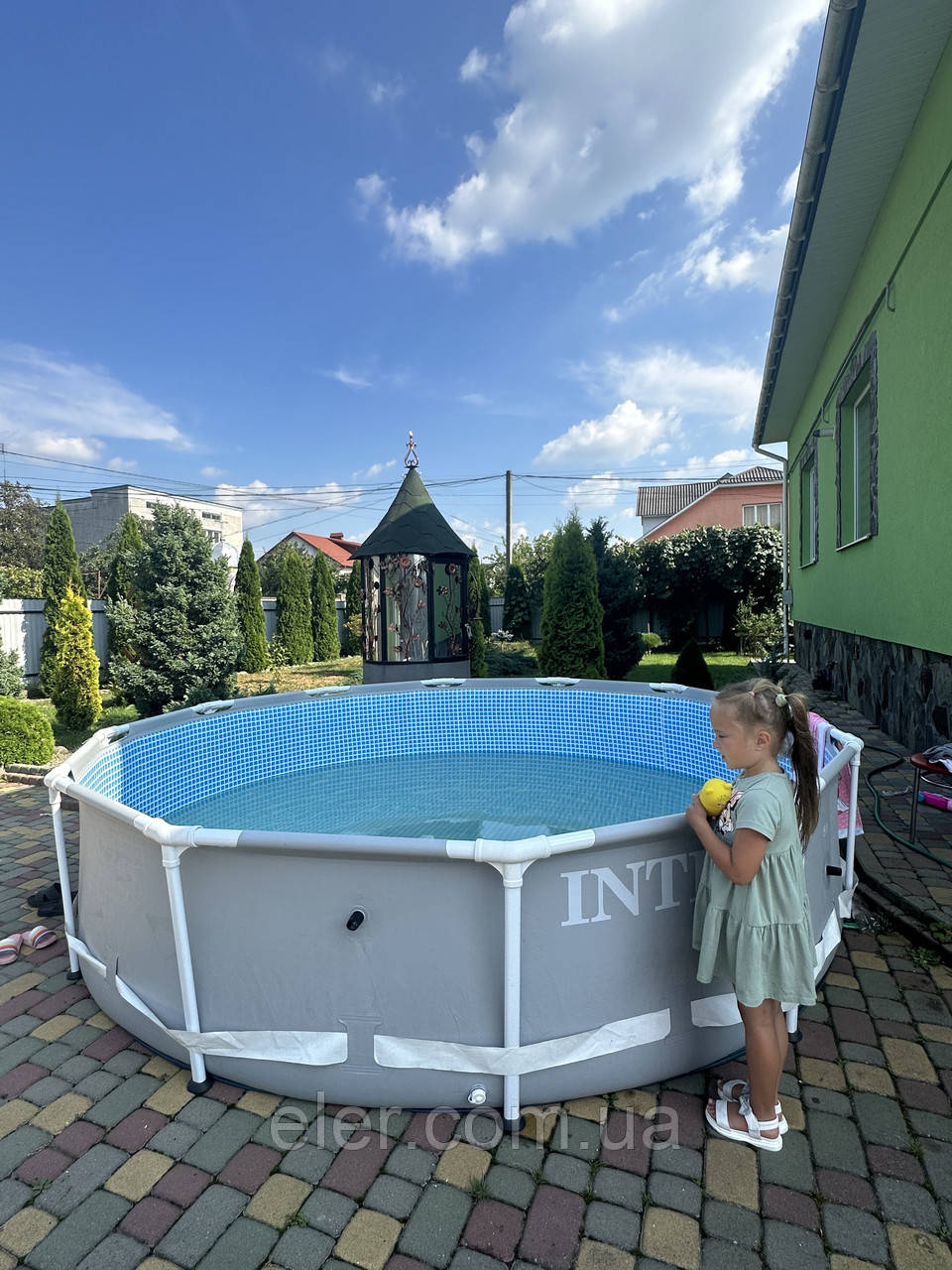 Басейн каркасний INTEX 305см*76см круглий, фото 1