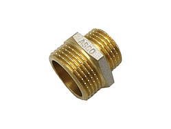 Ніпель 3/4"*1/2" ЗЗ нікель. з проточкою ASCO 1/200