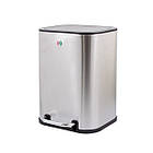 Відро з педаллю Slow Motion, квадрат,5л нерж.сталь, пласт.криш.