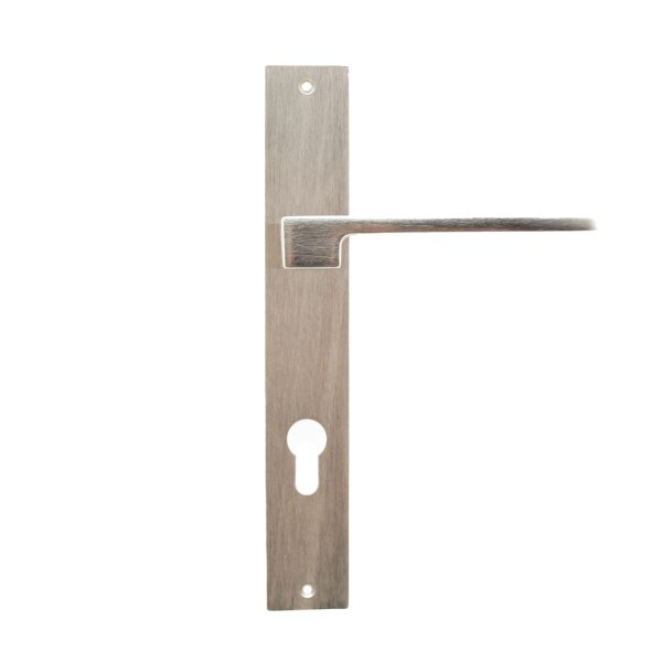 Ручка на планці CONVEX 1535 85мм мат нікель кл, фото 1