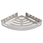 Trento Поличка кутова одинарна,нерж.сталь