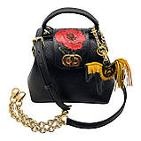 Саквояж жіночий Silver Taurus 7833 із натуральної шкіри., фото 10