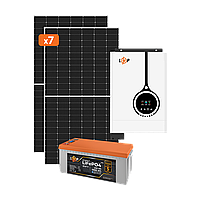 Сонячна електростанція (СЕС) Преміум 4.2kW АКБ 6kWh LiFePO4 230 Ah