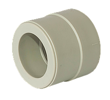 Муфта PPR перехідна 63 В х 40 З Tebo сіра 10/100