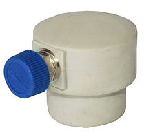 Заглушка для колектора Ø32 з відповітрювачем Tebo сіра 35/140