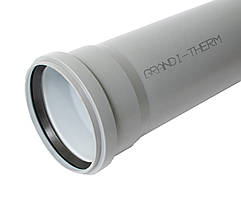 Труба каналізаційна ПП 110 х2,7/500 мм Grandi 1/20