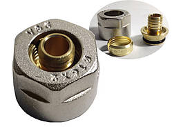 Адаптер Valogin 16x2,0 х 3/4” для полімерних труб VG-801201 1/50 шт