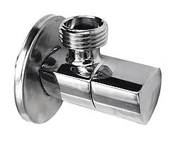 Кран керам-буксовий.кутовий для підк.сант. виробів 1/2"х1/2" RS-k 1/100