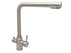 Змішувач для кухонної мийки MILLZ високий під фільтр MRS-SS-0024 нержавіючий 1/10