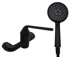 Змішувач для душової кабіни AIM чорний матовий DG13690 (matte black)