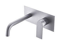 Змішувач для умивальника прихованого монтажу латунь AIM хром DG503 (chrome)