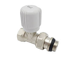 Радіаторний вентиль Valogin 1/2" ручного регулювання прямий VG-601101 1/14 шт