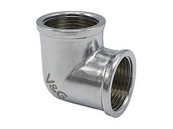 Кутник Valogin 3/4" ВВ хромований VG-201502 1/30 шт