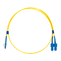 Патч-корд оптичний SC/UPC-LC/UPC SM 1M