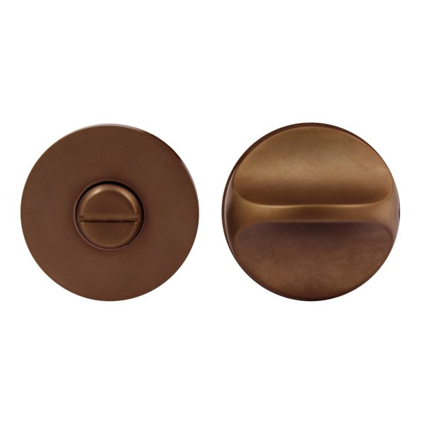 Дверная накладка под WC M&T Up/Down 144888 TIN-B титан/коричневый матовый, фото 1