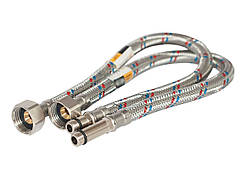 Шланг д/зміш. EPDM в мет.обплетенні пара М10х1/2"В 0.8м ASCO AS-Flex 10/50