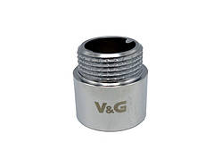 Подовжувач Valogin 1/2" x 10 ВЗ хромований VG-210101 1/140 шт