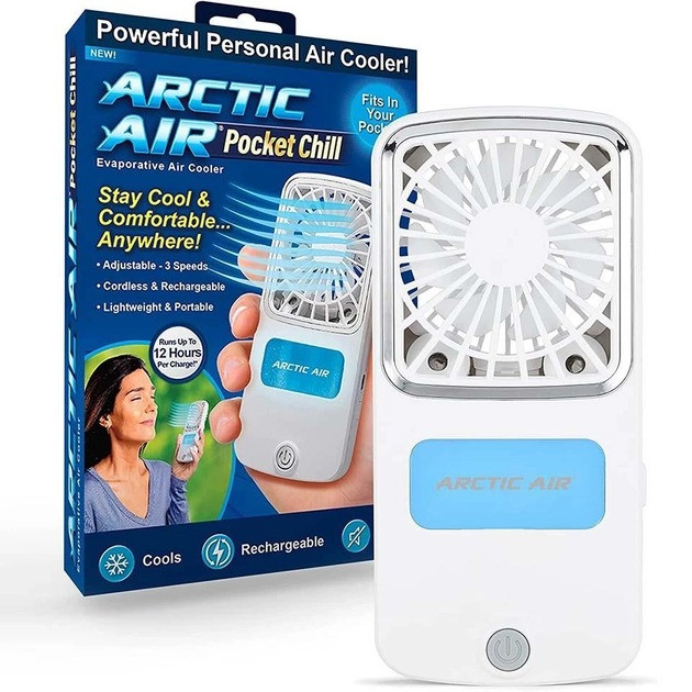 Міні вентилятор ручного типу Arctic Air Pocket Chill
