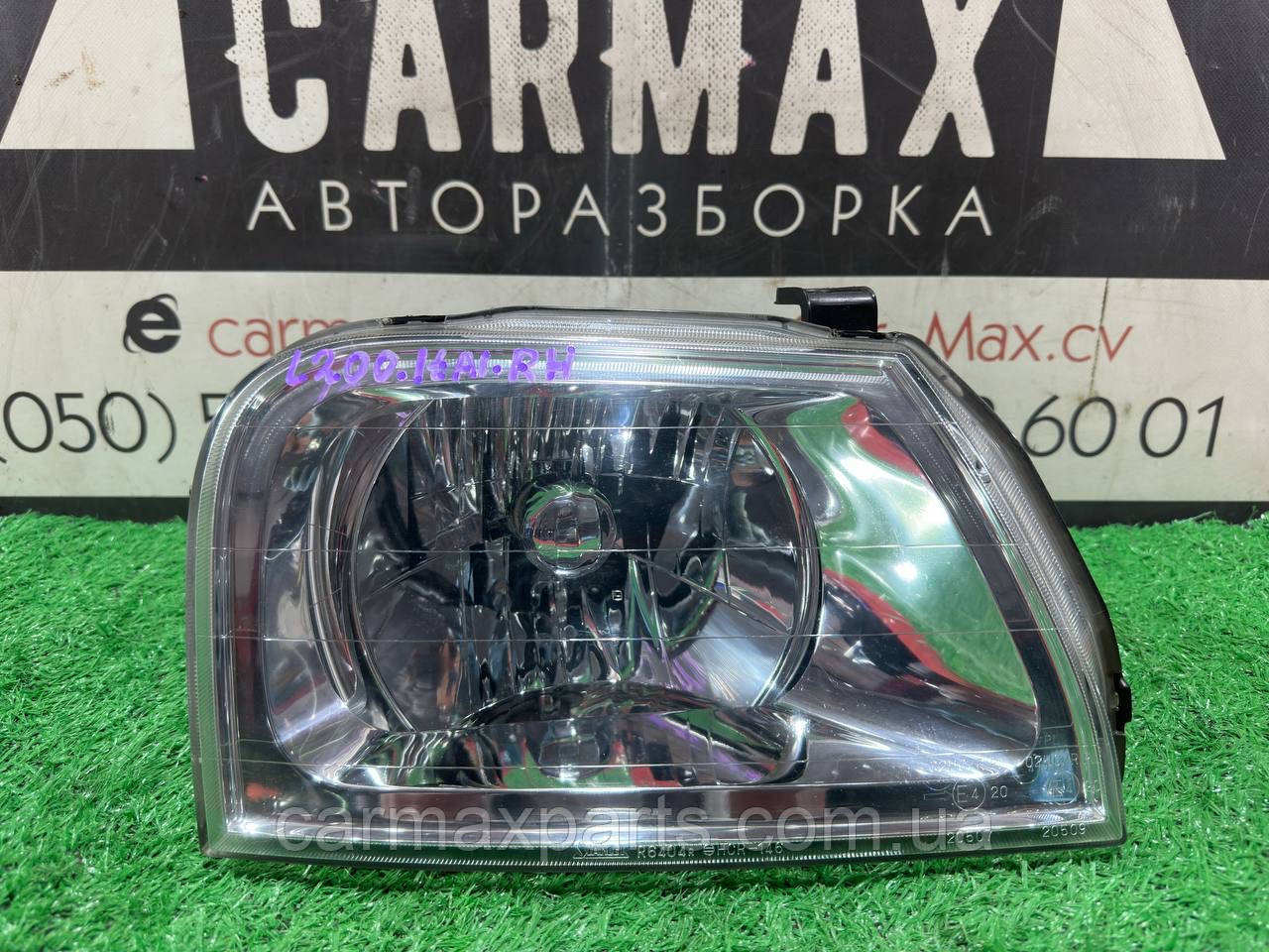 Фара Права Mitsubishi L200 K74 1997-2005 б/у Оригінал ЛЕВОРАЛЬНА, фото 1