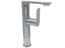 1СОРТ Змішувач для умивальника AIM подовжений корпус хром DG01115 (chrome)