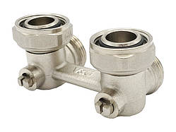 Вузол нижнього підключення радіатора Valogin кутовий 3/4"В x 3/4" євроконус VG-605202 10/30 шт