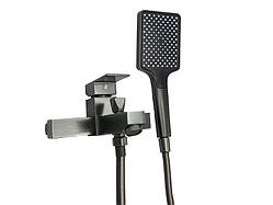 Змішувач для ванни короткий гусак MILLZ сірий MRS-AL-F1(Gray) 1/10