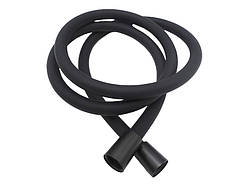 Шланг для душу силіконовий АІМ чорний матовий 150 см DG-001016