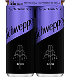 Газований напій Schweppes Purple Tonic із фруктово-квітковим смаком 330мл, фото 3
