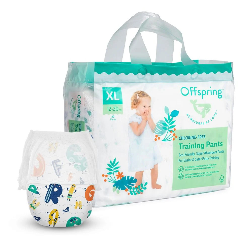 Підгузки-трусики Offspring ABC Dance, розмір 5 (XL), 12-20 кг, 30 шт., фото 1