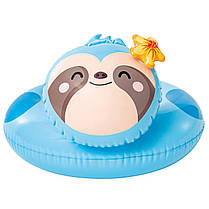 Дитяче надувне коло Intex 59220S (58х55 см) Лінивець, фото 3