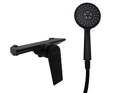 Змішувач для душової кабіни AIM чорний матовий DG08940 (matte black)