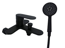Змішувач для ванни латунь AIM чорний матовий DG01230 (matte black)