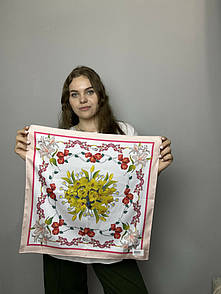 Хустка жіноча "Весняна" 50х50 см MKNCH100623-9