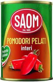 Помідори консервовані Saom 400 гр жб 24 шт ящ