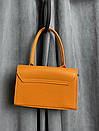 Сумка жіноча з екошкіри міні оранжева MK20-32-1, фото 6