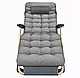 Розкладне крісло ліжко з подушкою LEOBRO Сіре (FCB-S03-PP), фото 3
