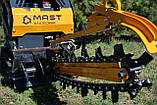 Траншеєкопач MAST Bautechnik MT-TR-100PRO, фото 4