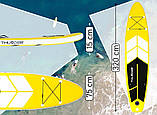 SUP-дошка THUNDER COAST YELLOW 320, фото 3