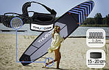 SUP-дошка THUNDER STEEL BLUE 365, фото 7