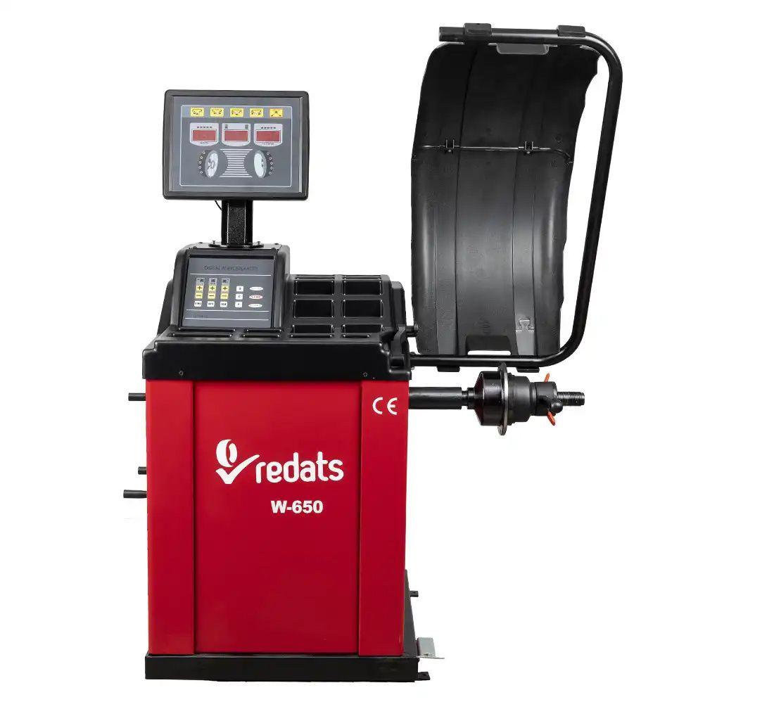 Автоматичний балансувальний верстат REDATS W-650 (230 V, 10" - 24"+)