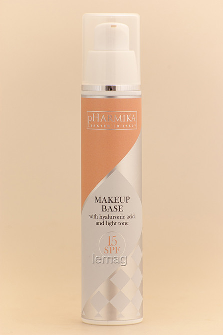 PHarmika База під макіяж з гіалуроновою кислотою і легким тоном SPF 15, 50 мл, фото 1