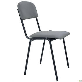 Офісний стілець Майстер шкірозамінник сірий