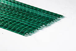 Опори для підв'язування помідорів, огірків, гороху (Polyarm) Ø 8 мм (1 метр) зелені