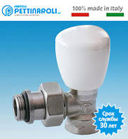 Кран радіаторний кутовий 3/4" Fratelli Pettinaroli Італія