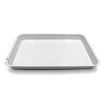 Лоток прямокутний емальований, 40 х 30 см