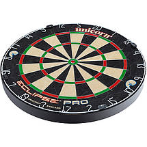 Дартс професійна мішень із сизалю Unicorn Eclipse Pro II PDC + захист + дротики на двох гравців, фото 3