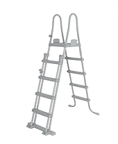 Каркасний басейн круглий Bestway Steel PRO MAX 549 x 132 см, фото 6