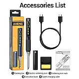 Паяльник Aneng SL108 96W з жалом T12, живлення USB, фото 10